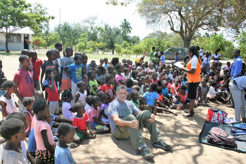 Making Friends in Mozambique